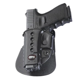 Кобура Fobus для Glock 17/19 поворотная с поясным фиксатором (ДЛЯ ЛЕВШИ). 23702313