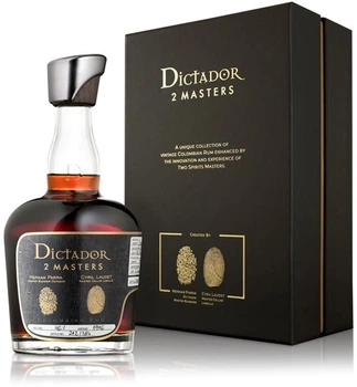 Ром Dictador 2 Masters Hardy Vintage 1976-78 0.7 л 41% (250011108633)