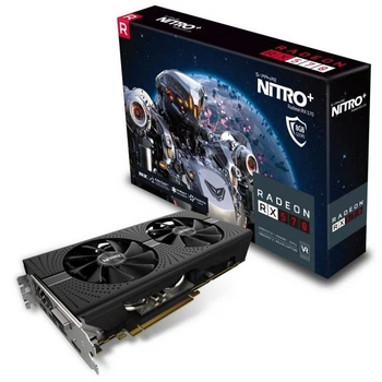 Видеокарта Sapphire Radeon RX 570 Nitro+ 8GB GDDR5 (256bit) (1340/7000) (DVI, 2 x HDMI, 2 x DisplayPort) (11266-09-20G) Б/У