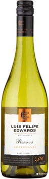 Вино Luis Felipe Edwards Chardonnay Reserva біле сухе 0.75 л (7804414001102)