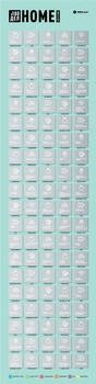 Скретч-постер 1Dea.me #100Дел Home edition (100H)