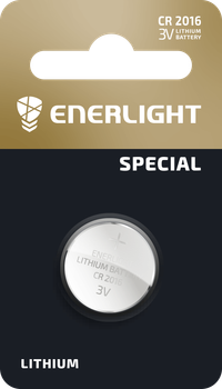 Батарейка Enerlight Lithium CR 2016 1 шт (70160101)