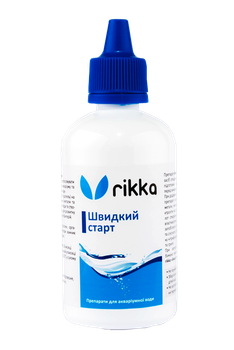 Швидкий старт 100мл Rikka - засіб для підготовки акваріумної води