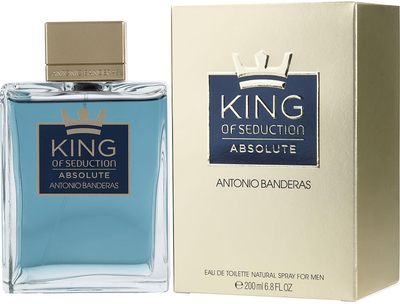 Туалетна вода для чоловіків Antonio Banderas King Of Seduction Absolute 200 мл (ROZ6400104971/8411061829530)