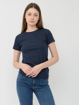 Футболка хлопковая женская Sol's Regent Women 01825319 XL Темно-синяя