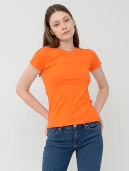 Футболка хлопковая женская Sol's Regent Women 01825400 XL Оранжевая