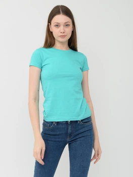 Футболка хлопковая женская Sol's Imperial Women 11502237 XL Бирюзовая
