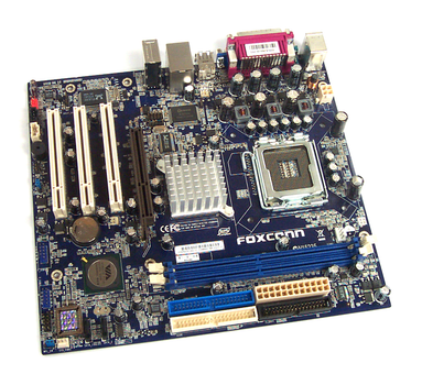 Материнская плата S775 Foxconn P4M800P7MB-RS2H (DDR2, AGP) Б/У