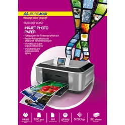Фотопапір Buromax глянсовий 230 г/м2 10х15 см 100 аркушів (ВМ.2230-6100)