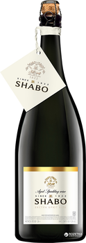 Вино ігристе Shabo екстра брют біле 3 л 13.0% (4820070404593)