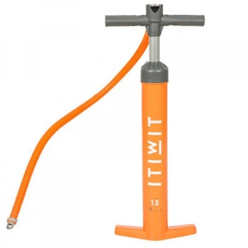 Ручной Насос Двойного Действия ITIWIT для SUP-ДОСКИ ( 0–20 PSI) с Манометром Оранжевый