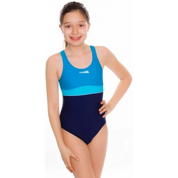 Дитячий купальник Aqua Speed ​​Emily 152 Темно-синьо-блакитний (4105)