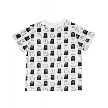 Футболка белая Monohrome MISHKA 1463 Размер 92