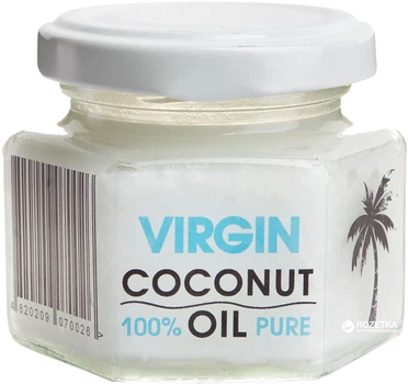 Кокосова олія Hillary Virgin Coconut Oil 100 мл (4820209070026/4823116600058)
