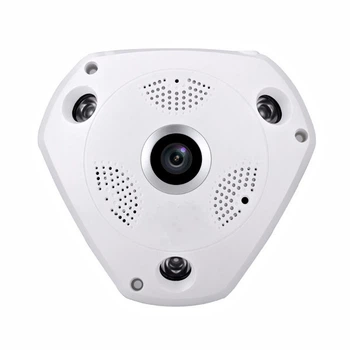 Панорамная камера видеонаблюдения потолочная MicroSD VR360 IPC CAMERA UKC 1317VR WIFI (gr_005789)