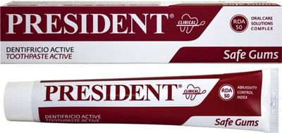 Зубная паста President Active 75 мл (8030009700719)