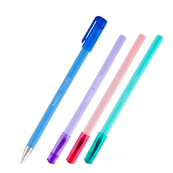 Ручка шариковая 0,5 мм синяя Pastelini Axent, AB1083-02-A, 41356