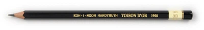 Карандаш чернографитный 3B TOISON D'OR Koh-i-noor 1900/3B, 23583
