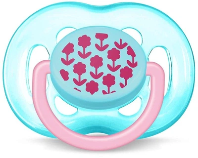 Пустышка Avent для девочек Freeflow 1шт. 6+