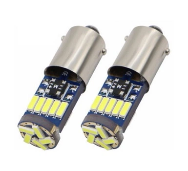 Світлодіодна лампа T4W BA9S 15SMD 4014 Autoexpect 12V Біла (14771)