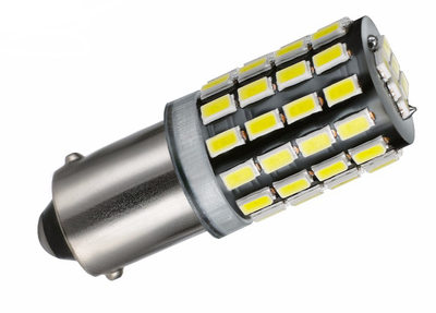 Светодиодная лампа T4W BA9S 54 SMD 3014 Autoexpect 12V Белая (14600)