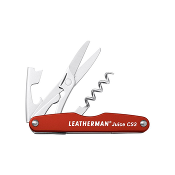 Мультитул LEATHERMAN Juice CS3- Cinnabar LEATHERMAN