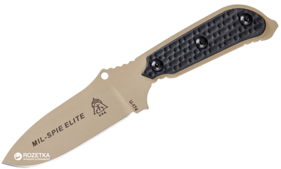 Туристический нож TOPS Knives Mil-Spie3 Elite Tan and BLM handles (2000980436736)