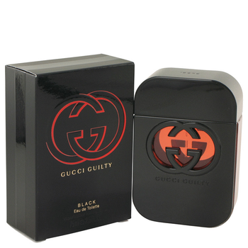 gucci guilty black and red