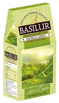 Зелений чай Basilur Раделла картон 100 г