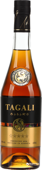 Оригинальный спиртной напиток TAGALI 5* 0.5 л 40% (4860018007721)