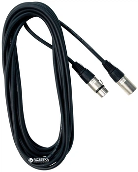 Микрофонный кабель RockCable RCL30301 D7 1 м Black (RCL30301 D7)