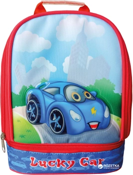 Рюкзак дошкольный Сool For School Lucky Car с термотканью 24х20х12 см 3 л (CF86213)