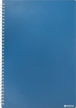 Тетрадь Buromax Classic А4 в клетку 80 листов Синяя (BM.2446-002)