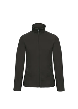 Флісова куртка B&З жіноча на блискавці без капюшона ID 501 Black S