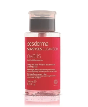 Ліпосомальний лосьйон Sesderma Sensyses Ovalis для зняття макіяжу для схильної до почервоніння і лущення шкіри 200 мл