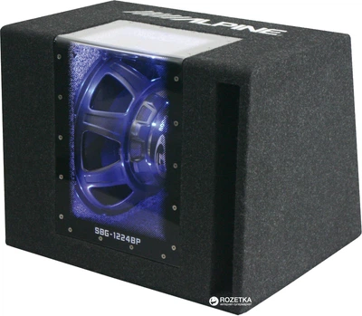 Автомобильный сабвуфер Alpine SBG-1224BP