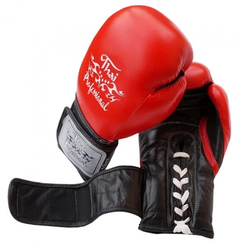 Боксерские перчатки Thai Professional BG5VL (12oz) Красные