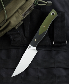 Нож Bestech Knife Heidiblacksmith Black/Green (BFK01A)