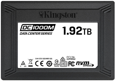 SSD диск Kingston DC1000M 1920GB 2.5" PCIe 3.0 x4 3D NAND TLC (SEDC1000M/1920G)