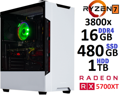 Компьютер Игровой 7 3800X RX 5700 XT