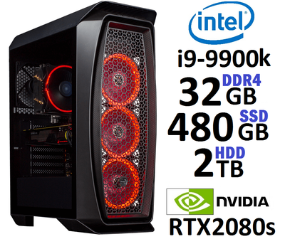 Компьютер Максимальный i9 9900k RTX 2080S