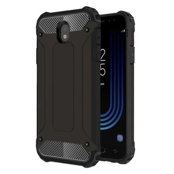 Бронированный противоударный TPU+PC чехол Immortal для Samsung J730 Galaxy J7 (2017) Черный Без бренда