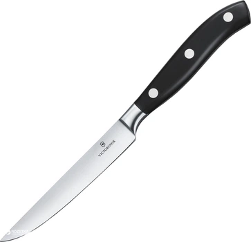 Професійний ніж Victorinox Forged Steak Grand Maitre для стейка 12 см Чорний (7.7203.12G)