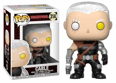 Фигурка Funko Pop Фанко Поп Кейбл&nbsp;Дэдпул&nbsp;Marvel&nbsp;Deadpool Cable 10см DP C 314