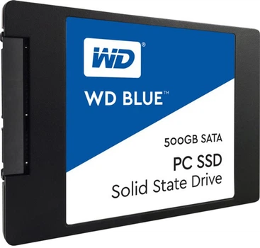 Жесткий диск Western Digital Blue PC SSD 500GB 2.5" SATAIII 3D NAND TLC (WDBNCE5000PNC)