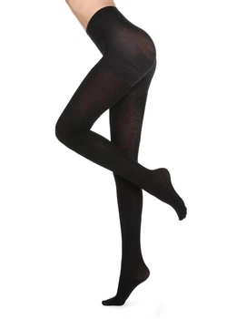 Колготы женские Сalzedonia Push-Up Control Top кашемир 2,S Черный