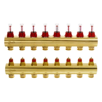 Розподільчий колектор Danfoss FHF 8F з ротаметрами (088U0528)