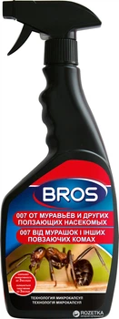 Спрей Bros для знищення мурах та інших повзучих комах 500 мл (5904517067950)