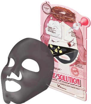 Трехступенчатая маска для сужения пор Elizavecca Pore Solution Super Elastic Mask Pack 10 шт по 25 мл (8809520941976)