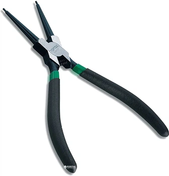 Круглогубці для зняття стопорних кілець Toptul 9" прямі (DCAD1209)